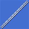 BAVALU 2 PCS 11LEDs 575 m Striscia di Retroilluminazione A LED for Toshiba Vestel Panasonic 32 pollici TX-32C300B TX-32C300E TX-32D302B VES315WNDS-2D-N03