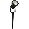 Kovalmax FARETTO LED COB 5 W PROIETTORE LUCE NATURALE STAFFA PICCHETTO DA TERRA GIARDINO