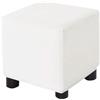 uyeoco Velluto Copri Pouf Quadrato Elasticizzato Copri Poggiapiedi Quadrato Pieghevole Copertura Dell'Ottomano con Fondo Elastico Sofa Protettore per Soggiorno (Color : #22, Size : 55x55 cm)