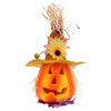 Uonlytech 1pc Pumpkin Light Hollowed-out Glitter Foam Pumpkin Decorations per Halloween Decor