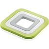 Guzzini Fratelli Guzzini Kitchen Active Design Set Sottopentole, PA-Silicone, Verde Mela, 15 x 15 x 1 cm