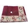Corredocasa Copritavolo Tovaglia in Tela di Alta qualità Tessuto Gobelin con Gufetti Ideale per Casa Tavolo da Pranzo Cucina Stile Elegante Lavabile Made in Italy (Bordeaux, Quadrato 140x140)