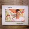 Giomel Cornice Portafoto con Dedica e Foto Inclusa Personalizzata con Incisione in Bambù Personalizzabile con Testo Idea Regalo Simpatica ed Originale per ogni Occasione