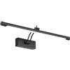 DIGNIFE Luci da Paret, Lampada da parete moderna for bagno a LED, acciaio inossidabile impermeabile L40/55/70CM, lampada da parete for specchio for interni ,Confezione luci per quadri da parete(Noir,18W 70CM)