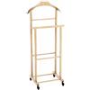 Valdomo 150/18 Doppio Indossatore da Camera, Legno, Beige (Naturale)
