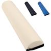 Beltom® Cuscino SEMICILINDRICO per Massaggio E LETTINI da Massaggi Cuscini Semi Rotondi/Rotondo Fisioterapia Estetista - Panna