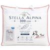 Tex family Tex Tirol Stella Alpina WINTER Piumino d'Oca 300 g/m², 100% Piumino Extra Fine (No Piumetta) 75% Naturale 25% Bianco, Cotone 100% 005 Bianco, 4**** Invernale - Singolo 1 Piazza CM. 155X200