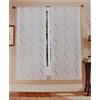 GBiancheria COPPIA TENDE DEBORA 70X150 70X240 PER FINESTRE E PORTEFINESTRE PRONTE DA APPENDERE (70x150, Beige)