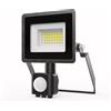 HOFTRONIC Stratos Faretto a LED con sensore di movimento e interruttore crepuscolare 20W - 1620 lumen - 6500K bianco freddo - IP65 - Proiettore esterno con sensore PIR per garage, vialetto, giardino e