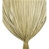 Tex family - Tenda a Fili per Esterno | Anti Insetti e Rumore | Modificabile in Altezza e Larghezza | Per Porte e Finestre | Facile Fissaggio, Beige, 120L x 220A cm, Poliestere