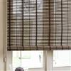 AlmaStore Tapparella Avvolgibile in bamboo a rullo | In listelli di bambù | Tenda da sole oscurante | 100x160-120X250-150x300-200X300 cm (200x300 cm, Marrone Scuro)