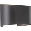 Fischer & Honsel Fischer Honsel Lampada da parete Wall 2 x LED 3,0 Watt, nero, IP44, 30262, 9,5 x 18 x 12 cm (L x P x A), 540 lm, 3000 K