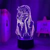 KJsdaADSA Anime 3D Lampada Junji Ito Collection Tomie per la decorazione della camera da letto Nightlight Compleanno Manga Junji Ito Collection Led Night Light 7 colori