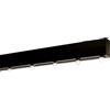 CINTACOR Barra per Tende con Onda Perfetta con Installazione a Soffitto, Barra per Tende Flessibile e Resistente per Finestre e Porte, Guide Decorative CINTACOR Nero 200 cm