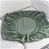 LJQAIZYL Coprisedile per Divano Elasticizzato con Penisola 3/4/2/1 Posti Copricuscini Separati per Divani Federa per Cuscino per Divano del Sedile Copri Seduta per Divano per Mobili ,GreenA-3seat-x(135-165cm)