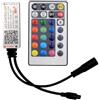 V-TAC CONTROLLER WIFI STRISCE LED RGB CW E WW 24 TASTI CON TELECOMANDO IR VT-2429-LED2900