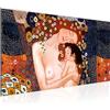 Runa Art Quadri Moderni Gustav Klimt Madre E Figlio Tela Non Tessuta Soggiorno Corridoio Donna Braun 700212a