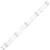 TUCANSBP Striscia di retroilluminazione a LED 5 lampade SSC_32inch_HD_REV05_150925 32LH51_HD Compatibile for LG 32LH510B 32LF510U 32LH590U 32LH570B HC320DXN-VHVS2-214X