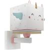 Dalber lampada applique da parete per bambini Little Unicorn Animali