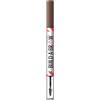 L'Oréal Maybelline New York Build-A-Brow 2-in-1 con pennarello preciso e gel per sopracciglia, tono: 257 Medium Brown