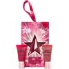 Revolution Beauty London Revolution Juicy Peptide Mini Lip Balm Gift Set, edizione limitata ai gusti festivi Candy Cane & Gingerbread, con peptidi, Vegan & Cruelty-Free