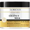 LORENTI TOKYO & SEOUL Coconut Milk Hair Care Mask 500 ml | Maschera per capelli con latte di cocco | cura per capelli fragili e secchi danneggiati | cura dei capelli