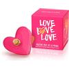 Agatha Ruiz de la Prada Perfumes - Love Love Love, Eau de Toilette Spray per Donne, Agrumi Fruttato con Note Floreali di Rosa e Gelsomino - 50 ml