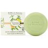 JEANNE EN PROVENCE Sapone Solido Corpo e Mani Profumo Verbena e Agrumi 100g | 95% di ingredienti di origine naturale, Prodotto in Francia a Grasse
