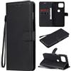 Generico Compatibile con Motorola Moto G 5G Plus XT2075 XT2075-2 XT2075-3 Custodia COVER stand flip LIBRO gel PORTAFOGLIO Protezione schermo magnetica eco pelle porta carte vano card (Nero)