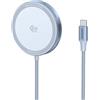 UGREEN MagFlow Qi2 25W Caricatore Wireless per iPhone 16, Pad Magnetico di Ricarica Wireless Compatibile con MagSafe per iPhone Serie 16/15/14/13/12 Serie
