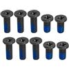 Gintai Kit Viti 10 Pezzi per Lenovo IdeaPad Gaming 3 15IMH05 81Y4 IdeaPad Gaming 3 15IMH05 82CG IdeaPad Gaming 3 15ARH05 82EY Telaio per Computer Portatile Custodia Base Fissaggio Screws