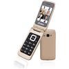 Olympia - Luna senior phone oro dual sim display 2.4 +slot microsd con tasti grandi +tasto sos bluetooth fotocamera - europa