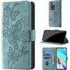 CaseGla Cover per Xiaomi Redmi 10 / Redmi 10 2022 [Blocco RFID] Custodia Portafoglio Premium Pelle PU Wallet Case Flip Libro con Porta Carte Slot Supporto, Verde chiaro