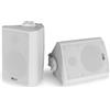 Power Dynamics Speakerset, geschikt voor buiten - Power Dynamics BC40V witte speakerset voor 100V systemen en 8 Ohm - 100W (952.106)
