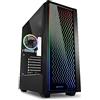 Sharkoon Rgb Lit 200 Midi Tower Nero (sharkoon Rgb Lit 200 - Tower - Atx)