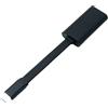Dell 470-ABND - Adattatore da USB-C a Gigabit Ethernet RJ45 (boot via PXE), Nero