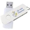 Generico Chiavetta USB 2.0 4gb Cresima, pendrive idea regalo per l'evento