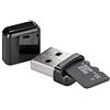 Goobay 38656 Lettore di Memorie USB 2.0, 480 MB/s Velocità di Lettura Dati