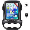 CAMECHO [2G+64G] Android 15 Carplay Autoradio per Ford Ranger 2012, Nav Wireless Android Auto, 9,7 '' con Schermo Navigatore Stereo Auto WiFi Bluetooth RDS/FM Mirror Link USB