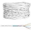 VulTech SC13602-305 Bobina Matassa Lan Categoria 6 FTP 305 Metri 23AWG Ethernet cavo rete impianti alta velocità 1Gbps 305m Cat6, 100 Ohm, 10/100/1000 Mbps