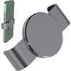 Generic Morsetto magnetico per telefono in metallo - Supporto magnetico per telefono da auto | Morsetto per telefono in metallo per supporti magnetici per auto clip per telefono in metallo per tutti i