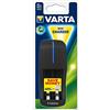 Varta Mini Charger Caricabatterie per 2 pile AA/AAA, Senza Batterie