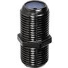 Maclean MCTV-903 F Connettore Per Cavo Antenna SAT Connettore Cavo Coassiale RG5.9 RG6 6,8mm Black Nickel (Connettore F)