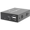Techly 369755 Ricevitore HDMI KVM Extender Over Ethernet 1080p@60Hz 150m Nero