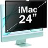 ZOEGAA Filtro privacy rimovibile per iMac da 24 pollici (2021-2024, chip M1, M3, M4), schermo privacy del monitor del computer per iMac 24 e filtro anti-spia anti riflesso luce blu