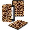 LODMLOER Custodia per Kindle 6(11th Generazione, 2024/2022 Release), Folio ultra sottile in pelle PU con Sveglia/Sonno Automatico per Kindle 2024/2022,Stampa Texture Leopardata