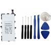 Audiosystem Batteria Compatibile 4000mah Per Samsung Galaxy Tab 3 Sm-T211 T210 T4000e, Incluso Il Kit Attrezzi Per Montaggio Batteria