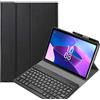 FKQLH Custodia Tastiera per Xiaomi Redmi Pad 2 Pro 12,1 Pollici, QWERTY Layout Tastiera Bluetooth Magnetica Staccabile con Slim Cover, Nero