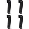 Retevis RT68 - Clip per cintura Walkie Talkie, clip da cintura solo per radio bidirezionali Retevis RT68 (confezione da 4)