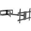 Techly 368048 Supporto a Muro Extra Long Full Motion per TV 42-80 Nero